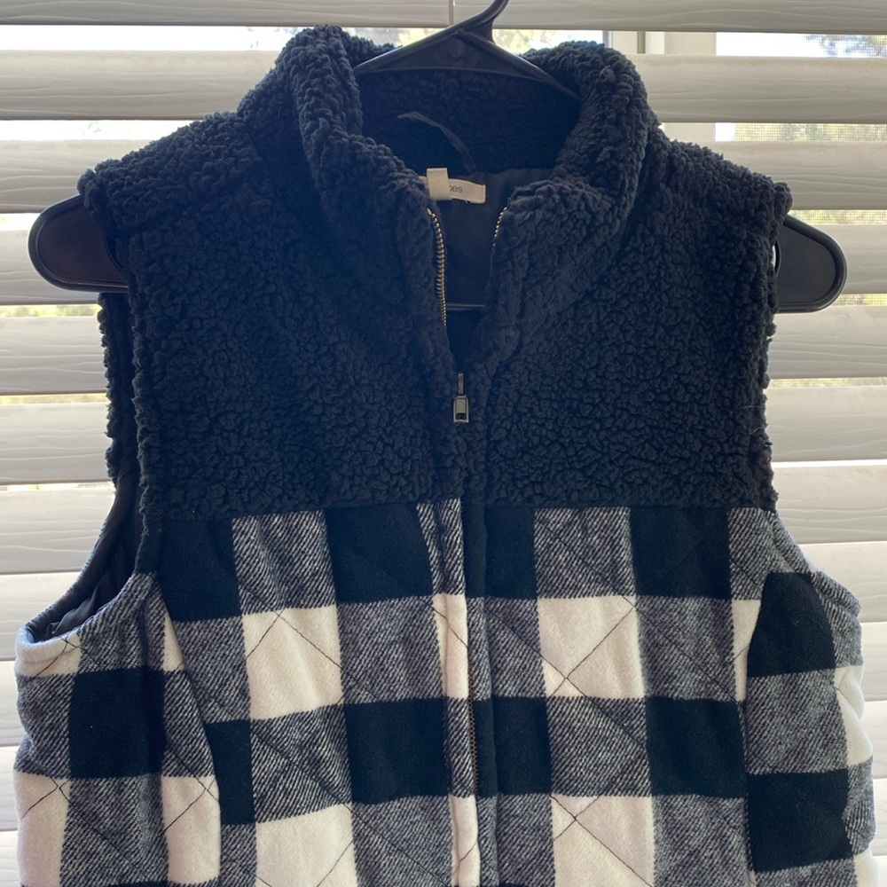 Plaid Winter Vest